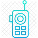 Walkie Talkie Radio Transmission Device Icon