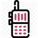 Walkie Talkies Zwei Symbol