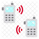 Radio Telefon Datenkommunikation Icon