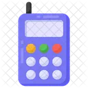Walkie Talkie Da Policia Dispositivo De Comunicacao Walkie Talkie Ícone