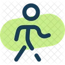 Walking Man People Icon