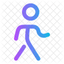 Walking Man People Icon