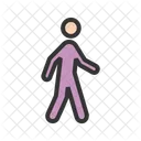 Walking Human Activity Icon