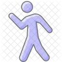 Walking Fitness Exercise Icon