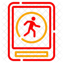 Walking Icon Fitness Icon