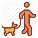 Walking With Dog Walking Training Walking Icon
