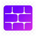 壁、レンガ壁、レンガ アイコン