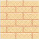 Wall Bricks Under Construction Icon