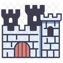 Wall Castle Medieval Icon