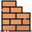 Wall Bricks Mason Icon
