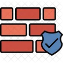 Wall Protective Cybersecurity Icon