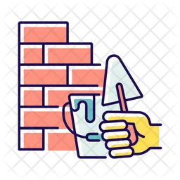 Wall building  Icon