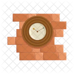 Wall clock  Icon