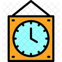 Wall Clock Timepiece Clock Decor Icon