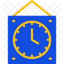Wall Clock Timepiece Clock Decor Icon