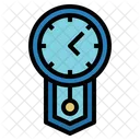 Time Time And Date Circular Clock Icon