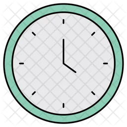 Wall clock  Icon