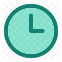 Wall Clock Time Idle Icon