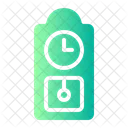 Wall Clock Time And Date Classic Icon