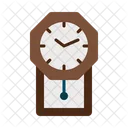 Wall Clock Clock Time And Date Icon