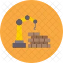 Construction Wall Brick Icon