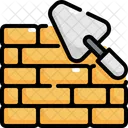 Brick Wall Construction Icon