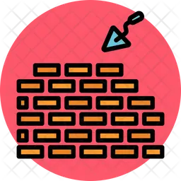 Wall construction  Icon