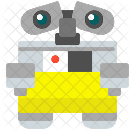 Wall E Icon Download In Flat Style