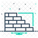 Wall Enclosure Parapet Icon