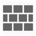 Wall Brick Construction Icon