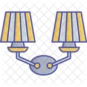 Wall Lamp Energy Lamp Light Fixture Icon