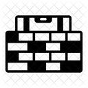 Wall Leveling Bricks Wall Icon