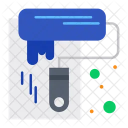 Wall Paint  Icon