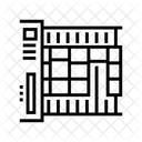 Wall Prefabrication Frame Icon