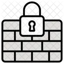Antivirus Wall Protection Firewall Protection Icône