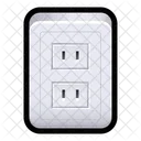 Wall Socket Type A  Icon