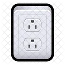 Wall Socket Type B  Icon