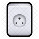 Wall Socket Type D  Icon