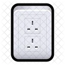 Wall Socket Type G  Icon
