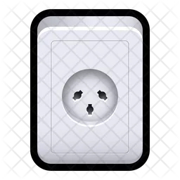 Wall Socket Type H  Icon