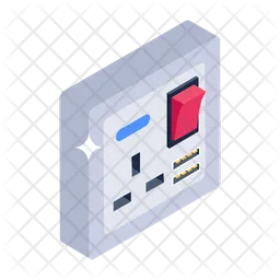 Wall Switchboard  Icon