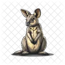 Kangaroo Animal Mammal Icon