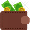 Wallet Money Sticker Icon
