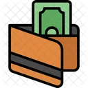 Wallet Money Billfold Icon