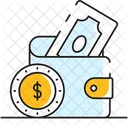 Wallet Money Cash Icon