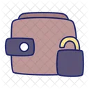 Wallet Locked Block Icon