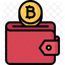 Purse Bitcoin Coin Icon