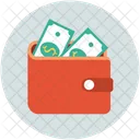 Wallet With Dollars Icon