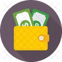 Wallet Purse Billfold Icon