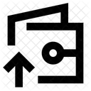 Wallet Crypto Digital Icon